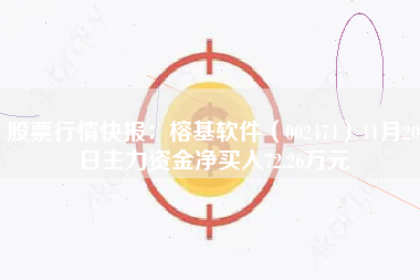 股票行情快报：榕基软件（002474）11月20日主力资金净买入72.26万元