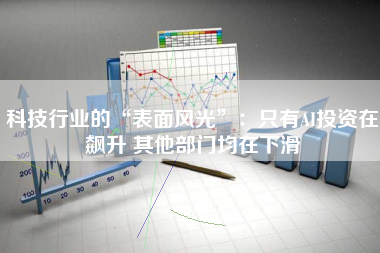 科技行业的“表面风光”：只有AI投资在飙升 其他部门均在下滑