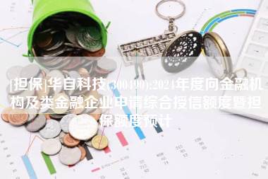 [担保]华自科技(300490):2024年度向金融机构及类金融企业申请综合授信额度暨担保额度预计