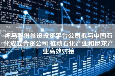 神马股份参设投资平台公司拟与中国石化成立合资公司 推动石化产业和尼龙产业高效对接