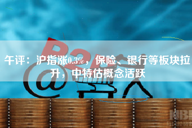 午评：沪指涨0.3%，保险、银行等板块拉升，中特估概念活跃